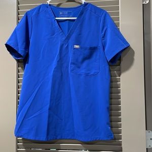 Figs winning blue three-pocket top (limited edition)